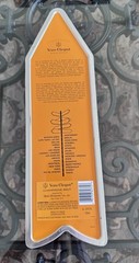 VEUVE CLICQUOT Champagne Orange Arrow Sign Metal Tin Box – EUC (r1)