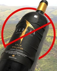 Wine Bottle Label Skin Protect Shield Film for750ml Standard Cab&Pinot x 20pcs