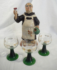Barsottini Monk VTG 1969 Made In USA Decanter Cold War Home Brew Schmitt Sohne