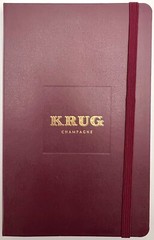 Krug Champagne Moleskine Burgundy Hardcover Lined Notebook – New