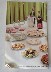 Vintage 1958 Taylor Wine Champagne Makes a Party Recipe Pamphlet booklet