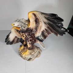 RARE Barsottini Bald Eagle Whiskey Decanter 1970 Ltd. Ed. Vino Rosso 1976 BANFI