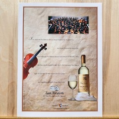 1998 Santa Margherita Pinot Grigio Wine Vintage Print Ad Paterno Imports Advert