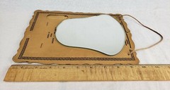 Vintage Wall Hanging CY Pearis Wine Liqour Advertising Mirror & Thermometer