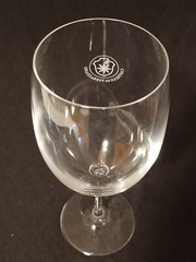 Castello Di Verrazzano – Florence, Italy – Large Wine Glass – 9&Prime; Tall – Rare