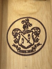 Carlos 1 Brandy Wooden Box Pedro Domecq Spain 12 1/4&Prime;x4 3/8&Prime;x3 3/4&Prime; Box Only