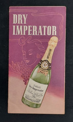 Old Liquor Advertising Leaflet Dry Imperator Champagne Robinson Lloyds New York