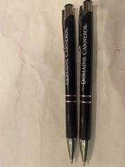 Domaine Carneros California Sparkling Winery Ballpoint Pens – black Ink Set Of 2