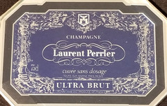 Vintage – Champagne Laurent Perrier – Ultra Brut – Wine Bottle Coaster / Stand
