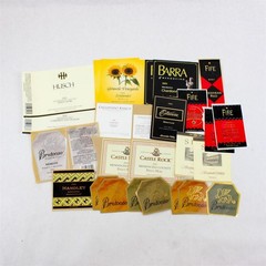 Lot Of 25 Mendocino California Fine Wine Labels 2000-2003 Unused