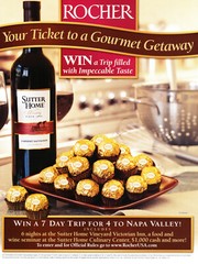 SUTTER HOME WINE AD #3 RARE 2004 OUT OF PRINT