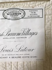 2 Frederick Wildman & Sons 1982-83 Louis Latour Burgundy Red Wine Labels France