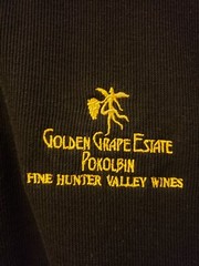 Dragon&rsquo;s Breath « all fired up » Australia Golden Grape Estate 2XL XXL Polo Black