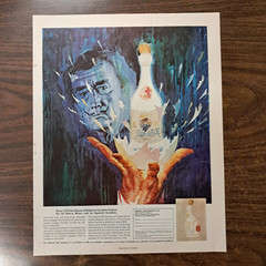 1965 Osborne Sherry Wine & Brandy Large Full Page Color Ad