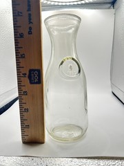 Vintage Paul Mason « Since 1852 » Pint Glass Milk Bottle, Carafe, or Vase**84-5.1