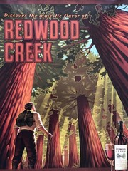 Redwood Creek Wines Poster 2008 Frei Bros 2 Sided 24&Prime;h X 18&Prime;w
