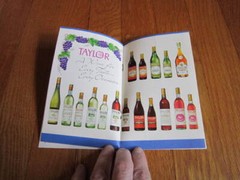 LOT of Retro Taylor Wine Cookbooks Vtg Hammondsport NY Recipes 1960s FREE SHIP