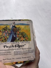 Vintage 1960s Blue Nun Liebfraumilch Sealed Puzzle Advertising Mainz Germany