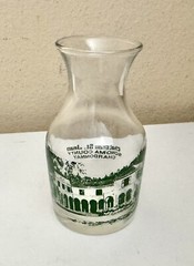 Chateau St Jean Wine Glass Sonoma County Chardonnay Tasting 4” Barware Vintage