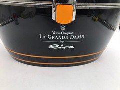 Veuve Clicquot La Grande Dame by Riva Champagne Vanity Case Limited Black Empty