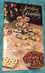 VTG Taylor Wines Sparkling Hospitality Libation Drinks Recipe Booklet 1960s