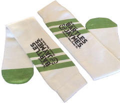 The Original Bartles & Jamyes Premium Wine Cooler Co Advertisement Socks NEW