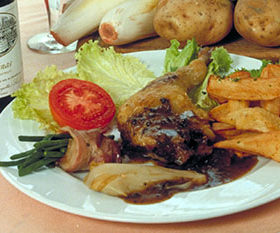 Confit de canard pommes landaises