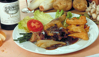 Confit de canard pommes landaises
