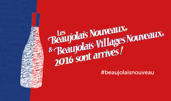 Affiche Beaujolais nouveaux 2016