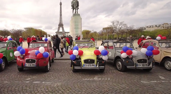 Arrivée Beaujolais Nouveaux 2016 à Paris