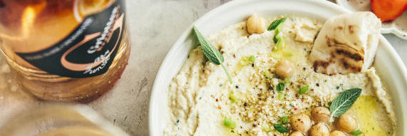 Houmous beaujolais nouveaux